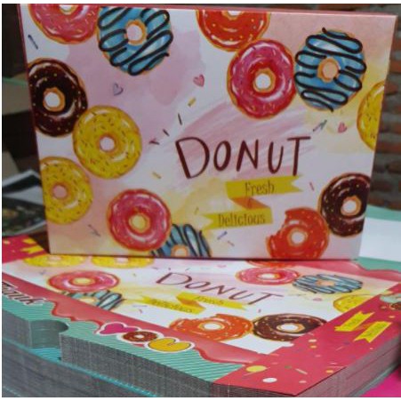 

Kardus / Box / Karton Donut uk. 27x18,5x5 die cut
