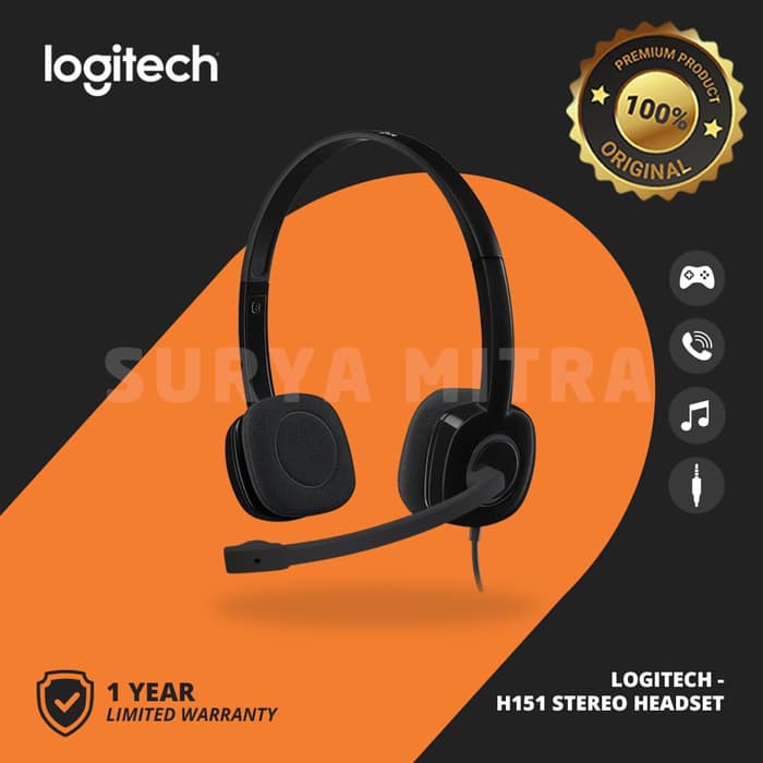 Headset Logitech H151 / H 151