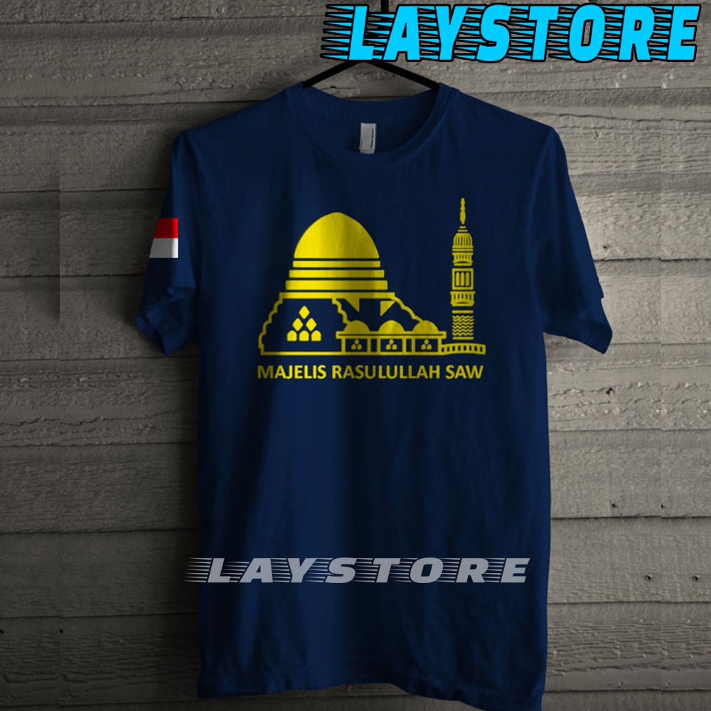 Kaos Majelis Rasulullah Warna Navy