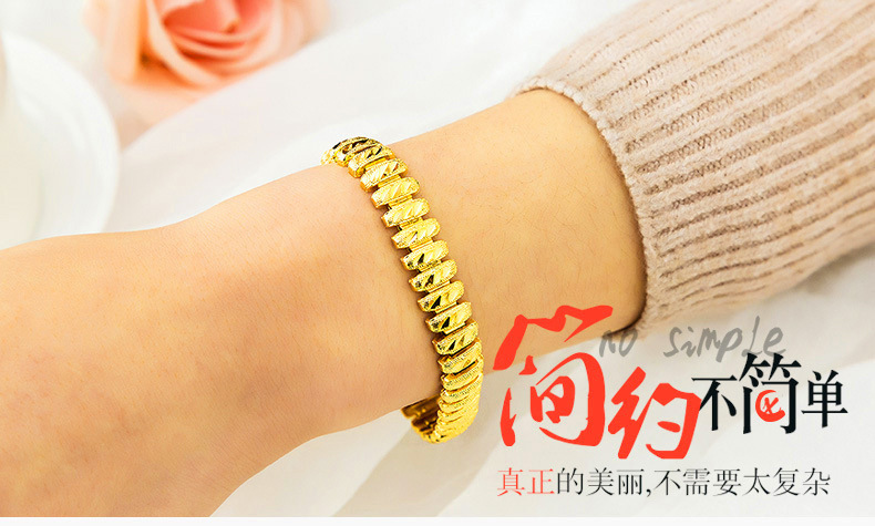 Gelang Emas Asli Kadar 375 Gaya Etnik Untuk Pria