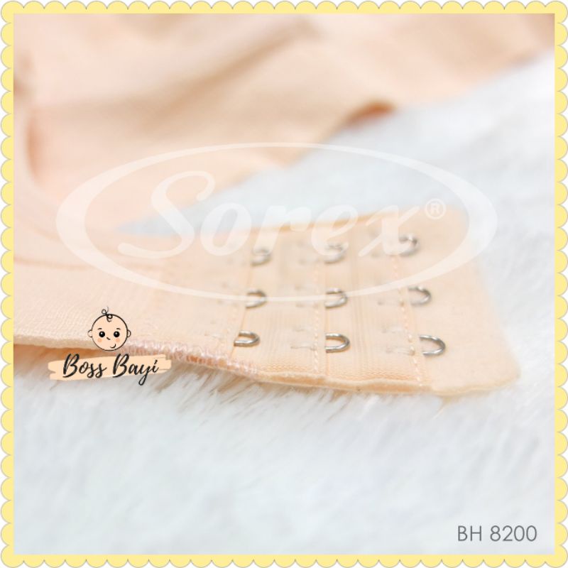 SOREX Nursing Bra / BH Menyusui Seamless Tanpa Kawat Busa Sedang 8200