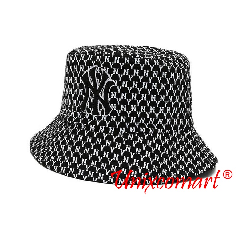 Topi Bucket NY CHARLIE Hat Pria Wanita New York Pemancing Pancing Gunung