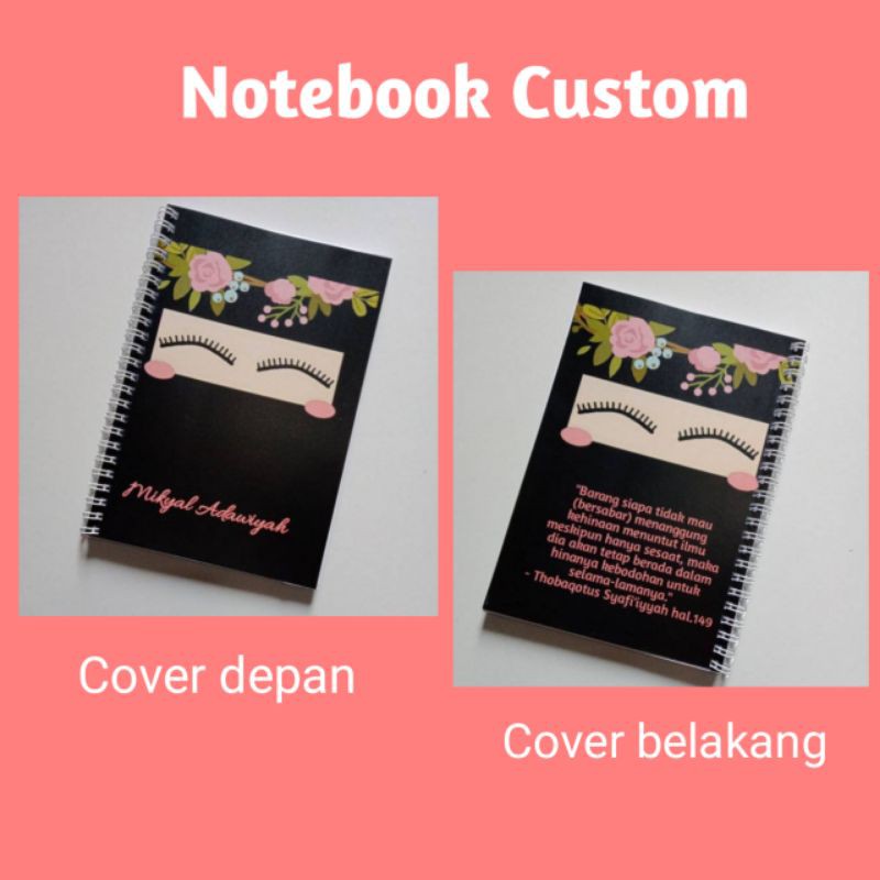 

NOTEBOOK CUSTOM ISI 100 LEMBAR
