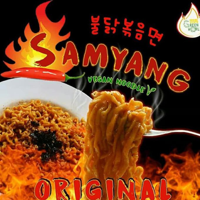 

Mie Samyang rasa Spicy Original Hot/Pedas Vegan/Vege khas Korea