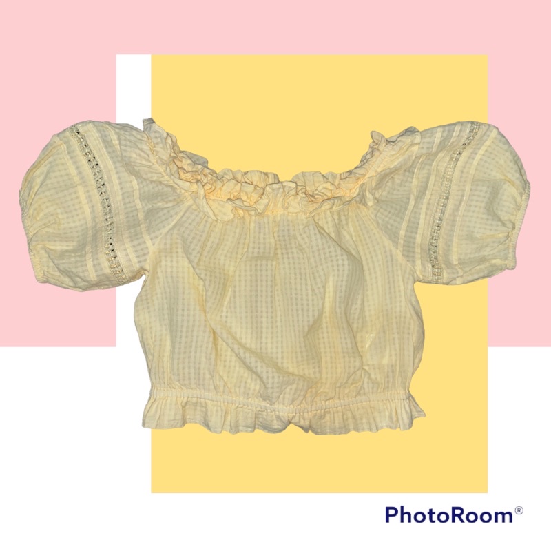baju crop H&M