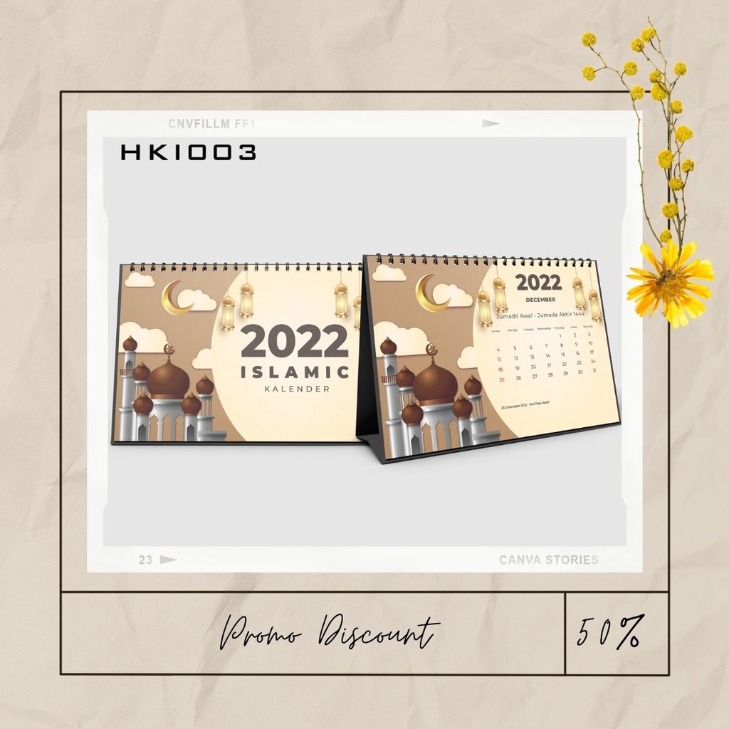 

Bisa COD kalender meja duduk Islami 2022 kalender gambar Aesthetic Islami terbaru murah Best Seller