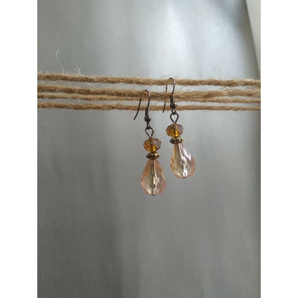 0JA22 - anting gantung / anting drop / anting monte / anting manik / anting mutiara