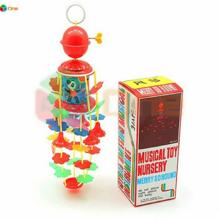 MAINAN BAYI MUSIK GANTUNG / MAINAN MUSIK GANTUNG MERRY GO ROUND MUSICAL NURSERY - KA