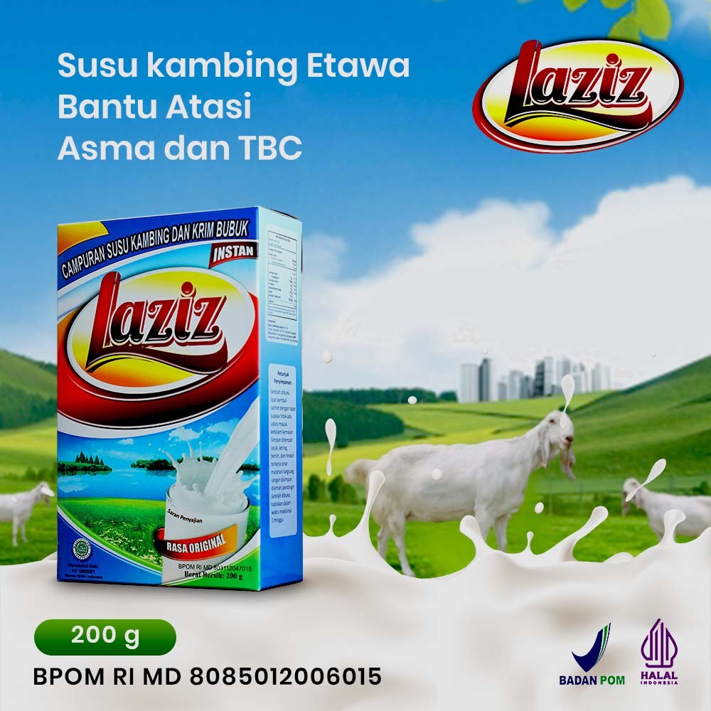 

Susu Kambing Etawa Laziz Darusyifa Atsi Asma TBC Osteoporosis Serta Pertumbuhan Tulang Pada Anak Original