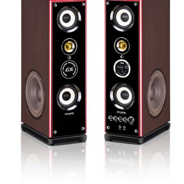 Profesional Power Audio Sistem 2.0 Bluetooth Aktif Tower Speaker