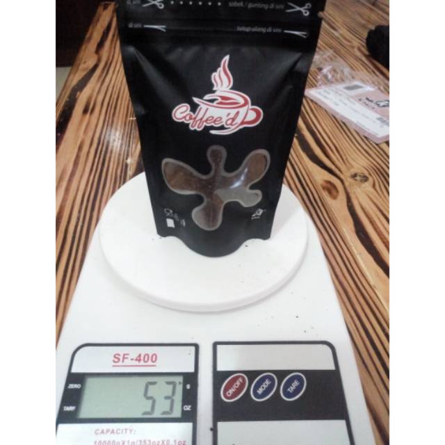 

Kopi arabika+robusta coffeed