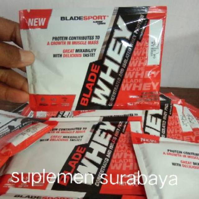 Blade Whey Protein 1 serving Harga Grosir