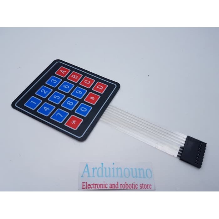 Keypad Matrix array 4x4 for arduino key pad membran 4*4 for pertamini