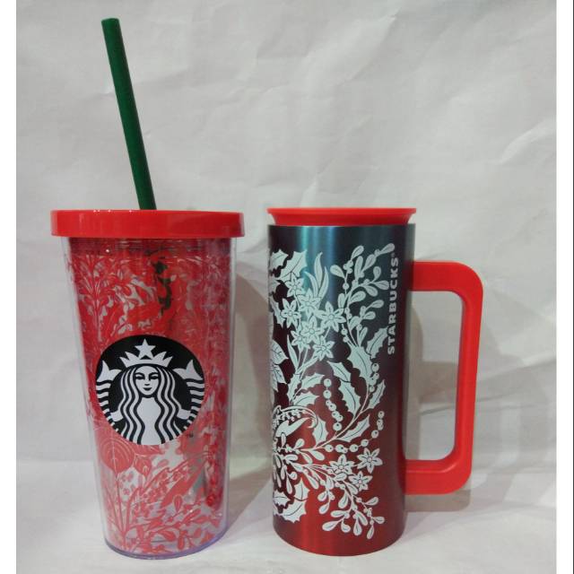 Starbucks tumbler edisi natal 2017 " tall"