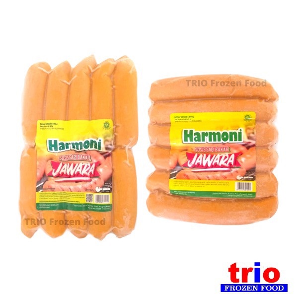 Exp Lama (COD) HARMONI JAWARA Bratwurst Sosis Bakar Sapi isi 6 dan isi 10 Berkualitas