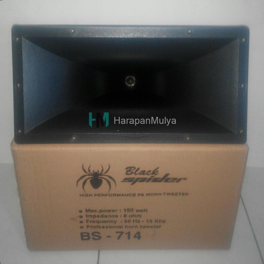 DISKON Horn Tweeter Magnet Black Spider BS 714 TERLARIS