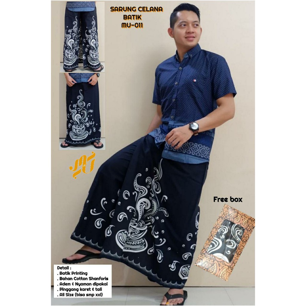 Batik Solo Sarung Celana Batik MU 011 Mukti Utomo Batiksoloamanah 135.000