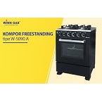 KOMPOR OVEN WINN GAS W-5090 A / KOMPOR FREESTANDING Winn Gas / Kompor Oven Grill W-5090