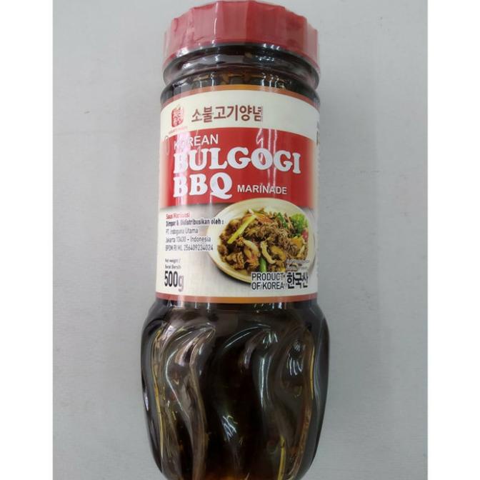 

_^_^_^] Jinsung korean Bulgogi Bbq marinade sauce 200 gram / saus marinasi bbq