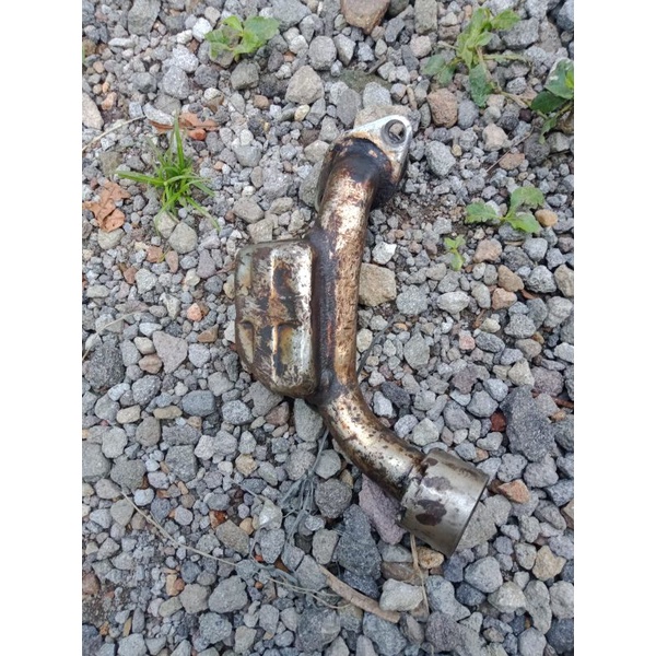 Sambungan leher knalpot Suzuki RC 100 Rc 100 Rc 80 Rc Bravo original