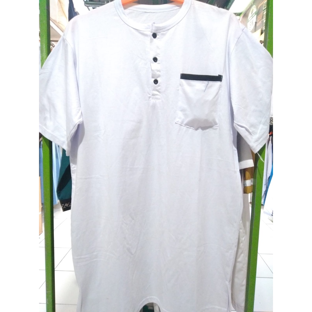 Kaos Kurta Pakistan Pria Muslim/kaos kurta pria Lengan Pendek/kaos list