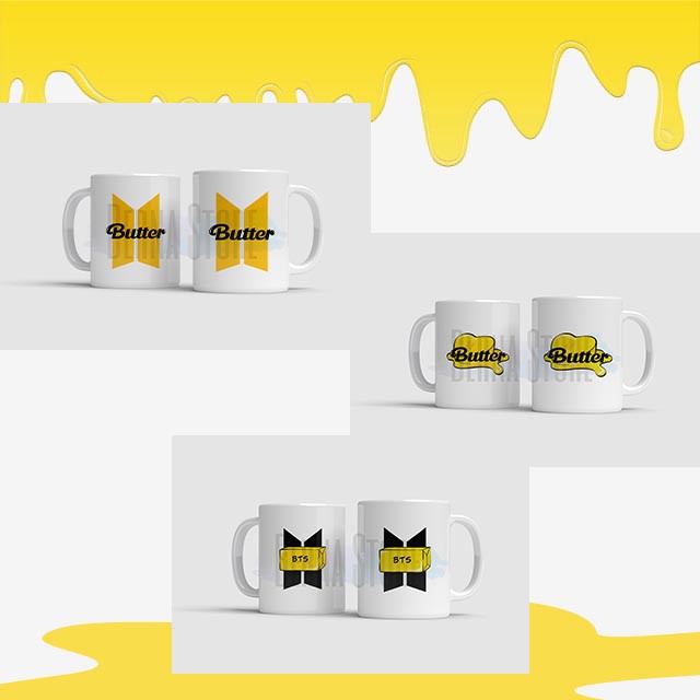 Mug BTS BUTTER  Mug BTS  Mug Custom  Mug Kpop  Mug Korea