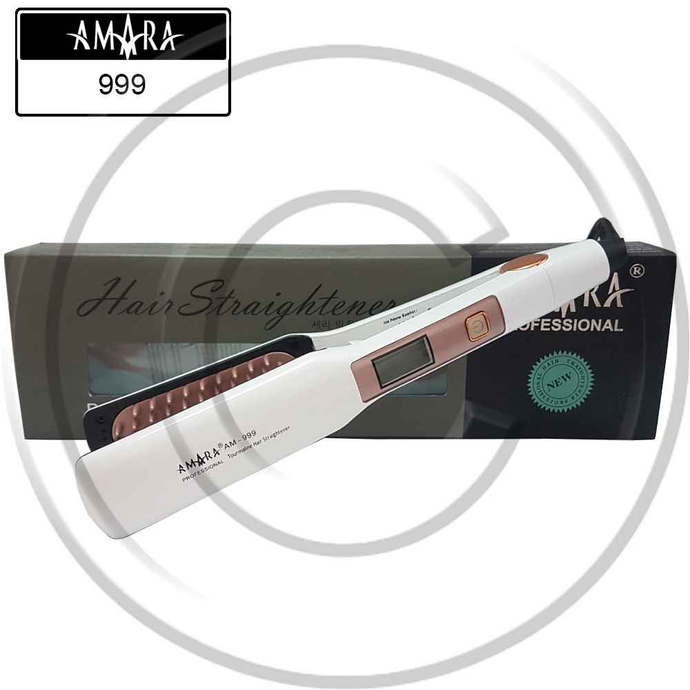 AMARA / AM-999 / Catokan Rambut Sisir (Pelurus) (Fast Hair Straightener) (Sisir Elektrik) - CO