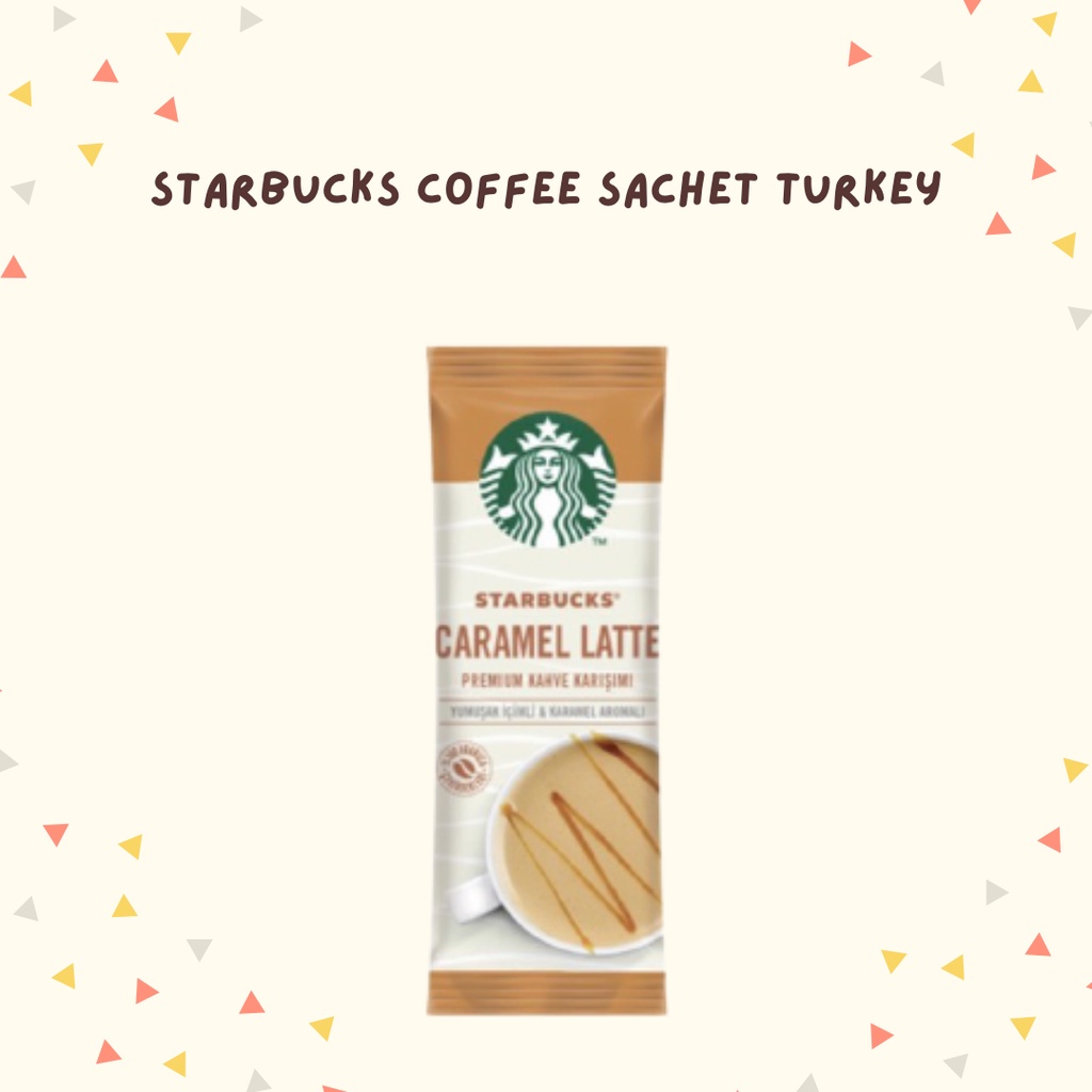 

Starbucks Instant Coffee Turkey - Caramel Latte