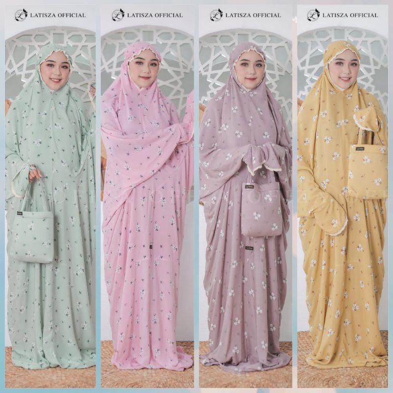 READY STOK || MUKENA AZKIYA SERIES 2 By LATISZA HIJAB