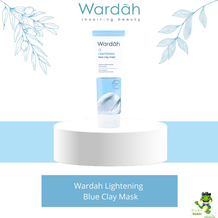 ❣️Rakkistore99❣️Wardah Lightening Blue Clay Mask 50g (100% Original)