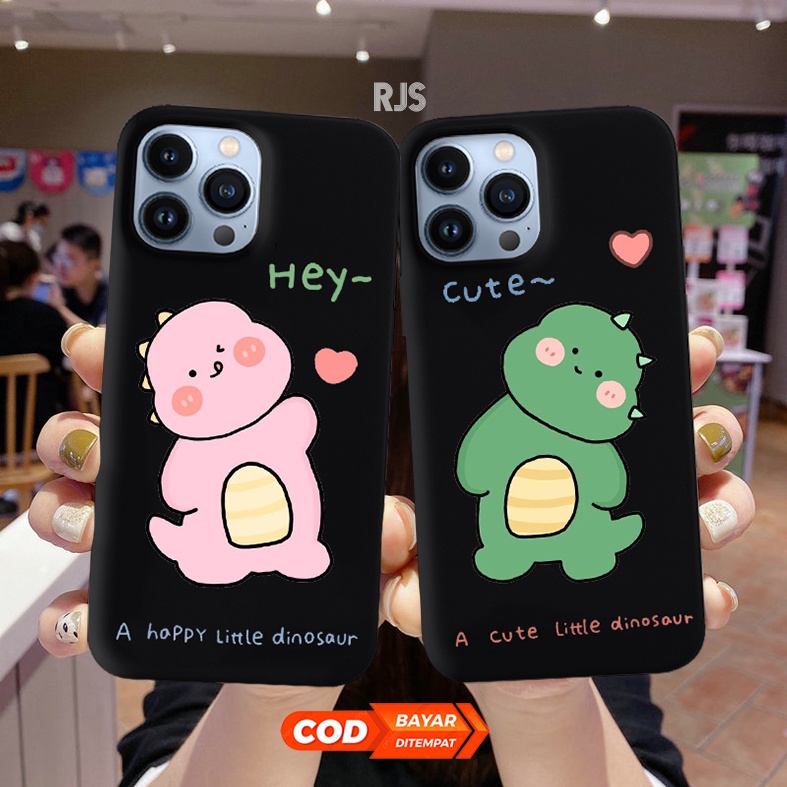 RJS Case - Softcase DINO COUPLE SAMSUNG J2 PRIME J7 J7 PRIME J7 PRO J8 J5 PRIME J3 PRO J5 PRO J4 J4 