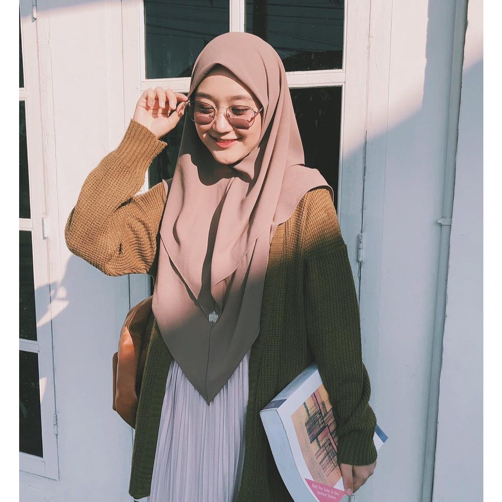 Preloved Maryam Khimar by Hijab Princess HPC | Jilbab instan prelove kerudung langsung baby doll cer