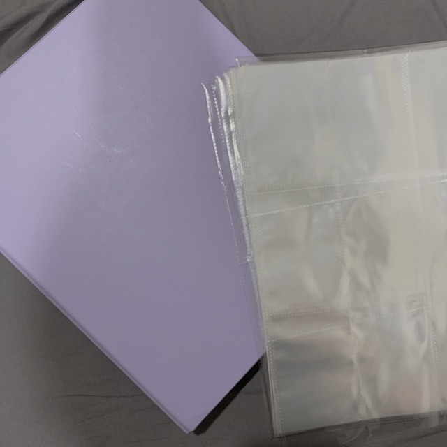 BINDER BAMBI for PC / Postcard With Sleeves + Muji Card Holder
