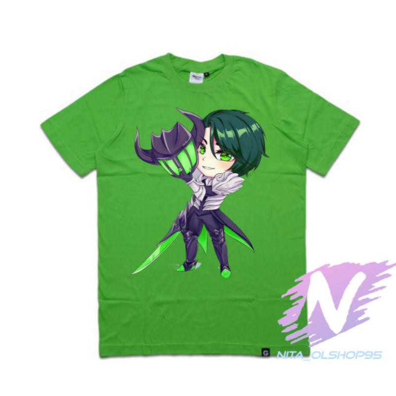 baju anak kaos anak mobile legends argus