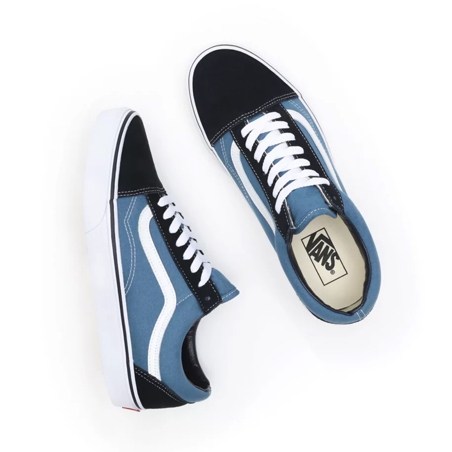 SALE DISKON! V4NS OLDSKOOL NAVY/WHITE CLASSIC 100% ORIGINAL BNIB