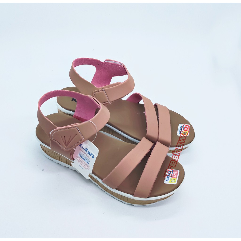 Sendal Anak Perempuan Wedges/Hak Kickers  Best Seller