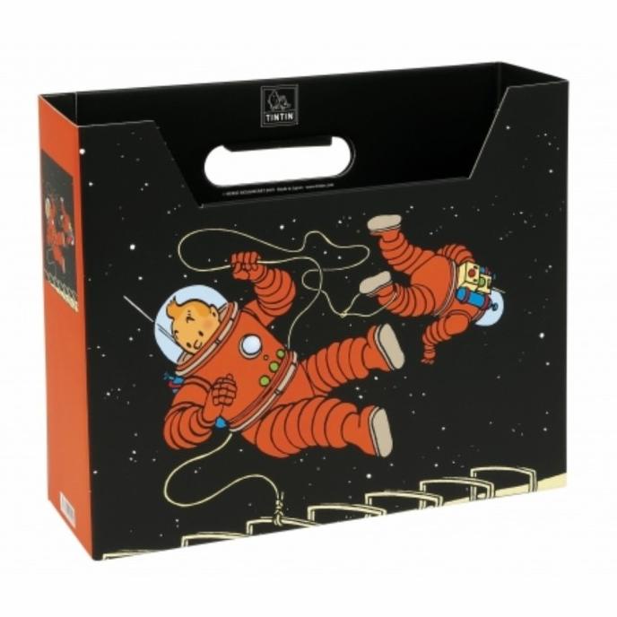 

Office & Stationery | Document Organizer | Tintin Box Folder Haddock Moon Original | Best Seller