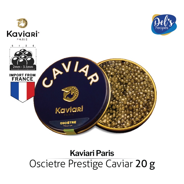 

Oscietre Prestige Caviar 20gr - Kaviari Paris