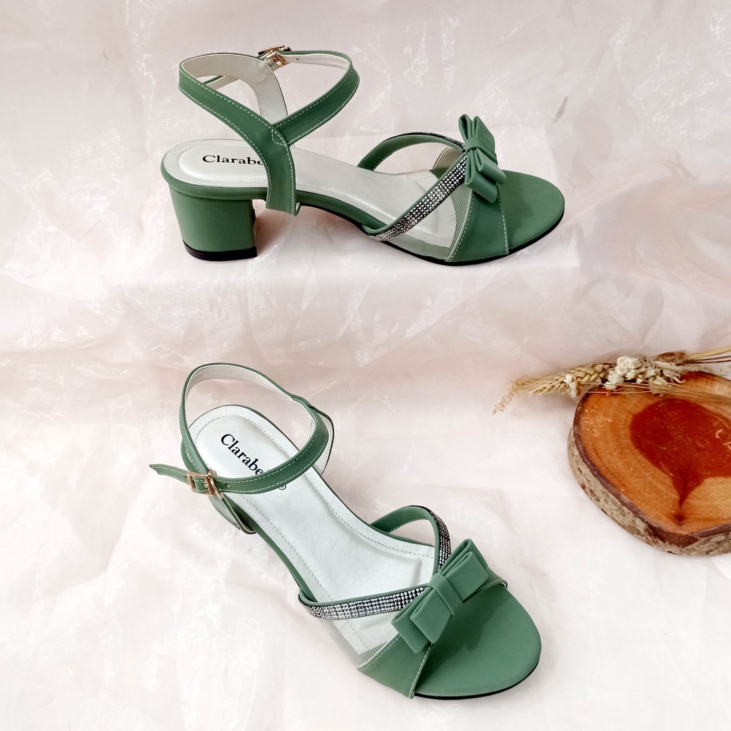 Clarabelle Sandal Hak Tahu Wanita 5 Cm KL - 31