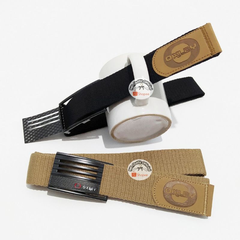 Ikat Pinggang Kanvas Pria Premium Belt Cowok Gesper Canvas Sabuk OX NR_Outfit Official COD