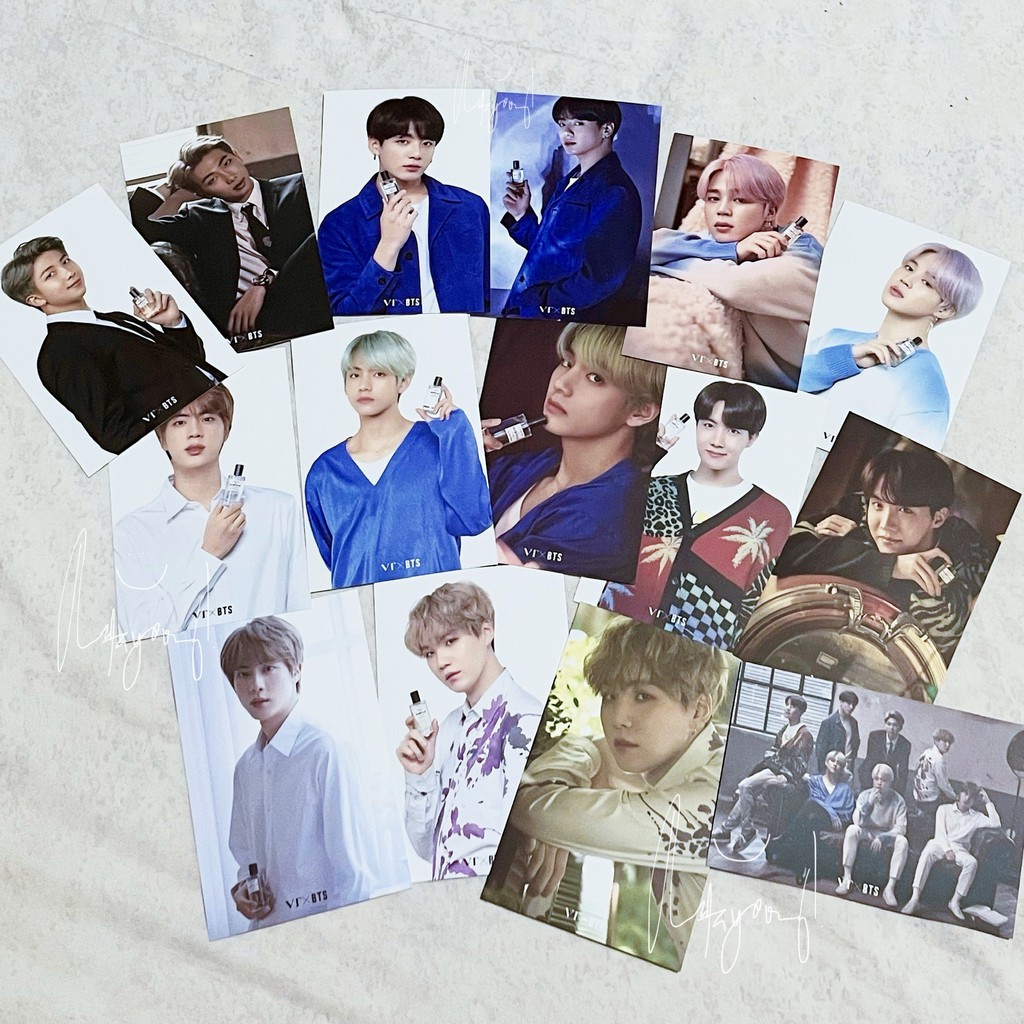 PHOTOCARD / POSTCARD VT x BTS L'ATELIER PERFUME OFFICIAL