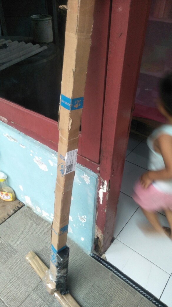 Gawangan Gantungan Baju Panjang 120cm