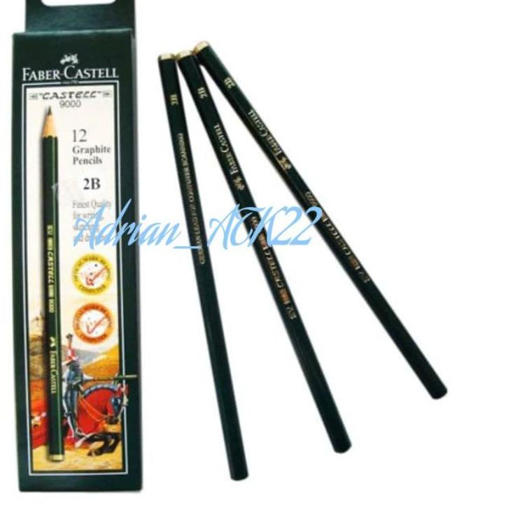 

Paling Sesuai.. PENSIL FABER CASTEL 2B || PENSIL FABER CASTEL 1BOX ISI 12PCS