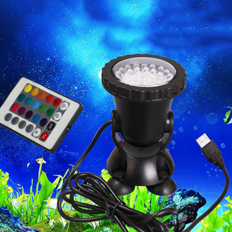 Jual Produk PreOrder Aquarium Led Lighting Fish Tank Pond Light RGB
