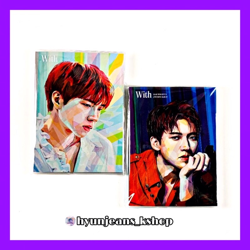 [READY STOCK] Nam Woo Hyun / Woohyun INFINITE The 4th Mini Album - WITH + poster benefit PO (POB)
