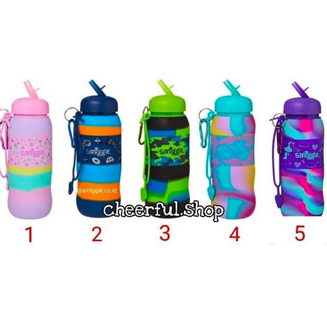 Smiggle silicon bottle