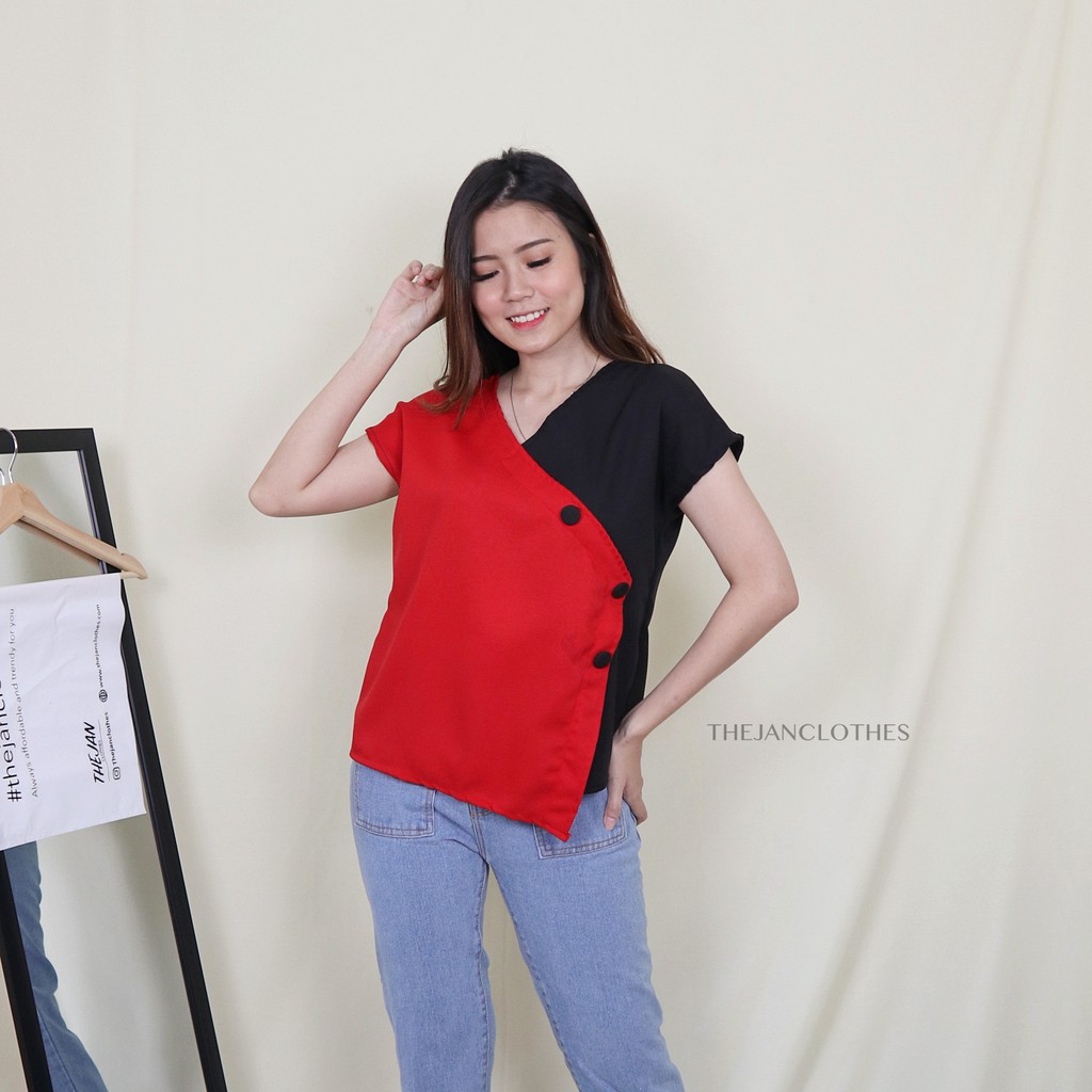 Renaya top rd - Thejanclothes