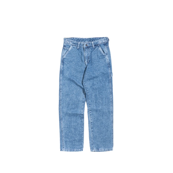 Based Club Poses Celana Panjang Denim Washing Biru