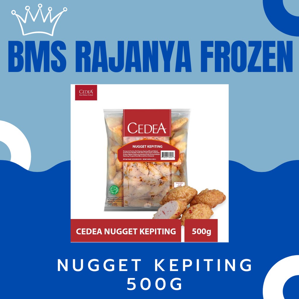 

CEDEA NUGGET KEPITING 500gr