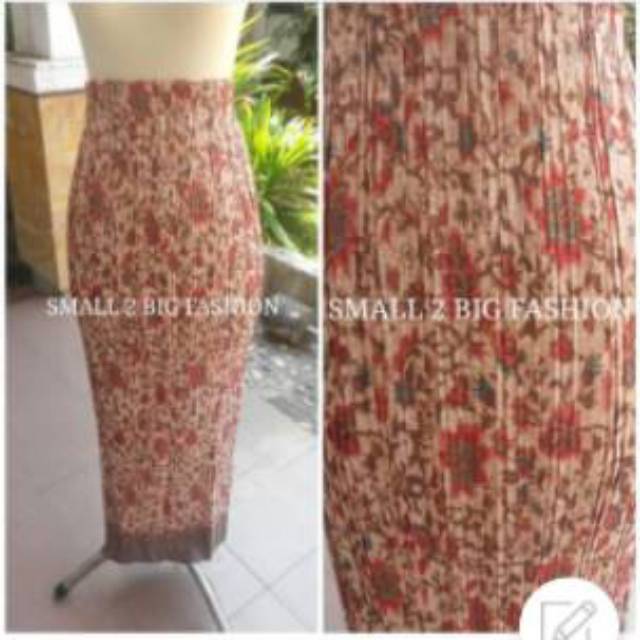 Rok bigsize / rok kebaya panjang / bawahan kebaya panjang / rok full karet / rok besar / gradasi